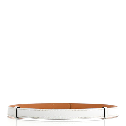Hermes Epsom Kelly Belt White 2 of 5