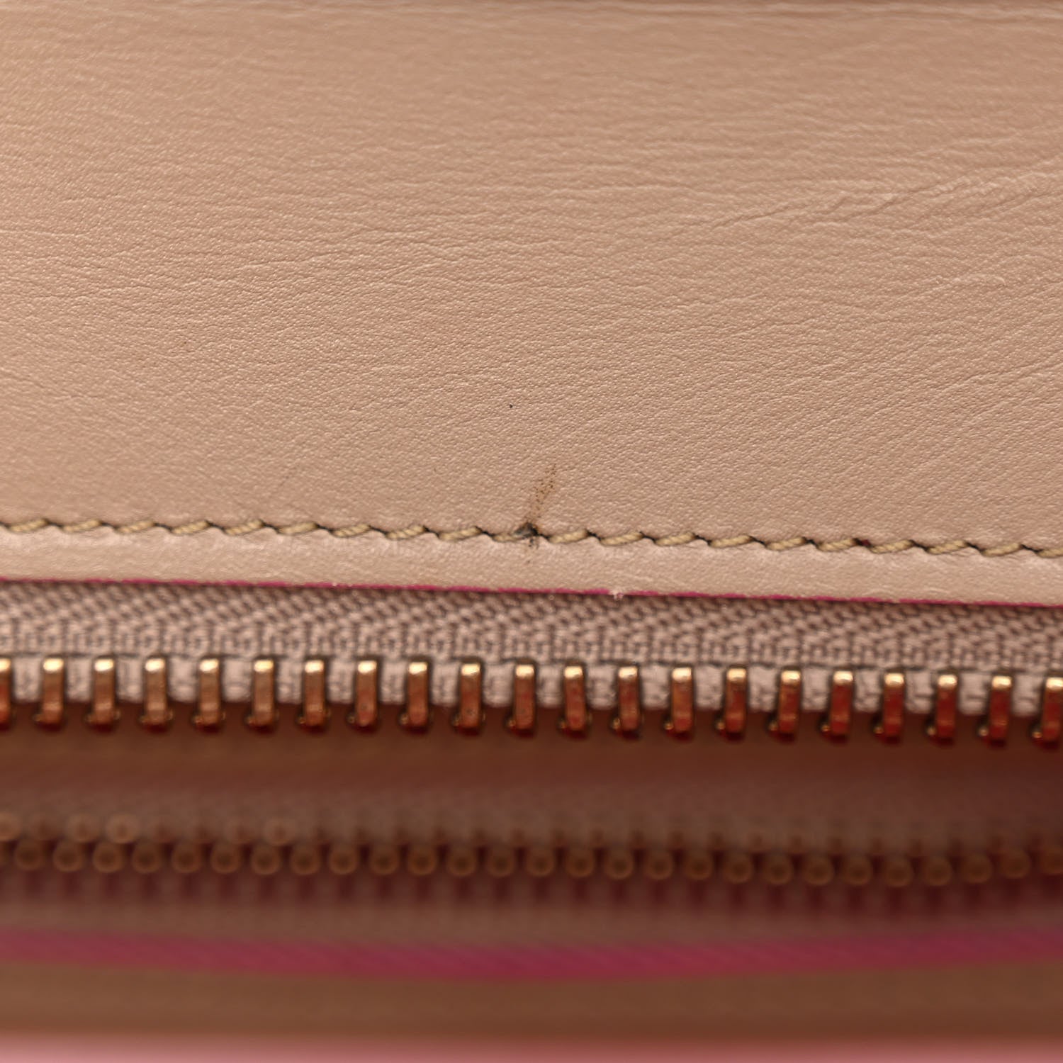 Celine Palmelato Calfskin Micro Luggage Beige 10 of 10