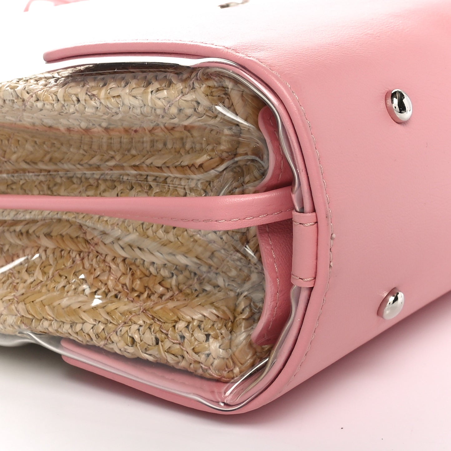 Calfskin PVC Chanel 31 Bag Pink