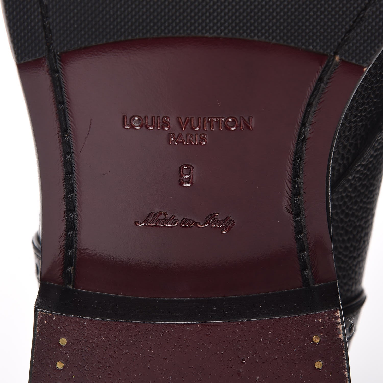 Louis Vuitton Calfskin Grained Winter Feel Ankle Boots 9 Black 6 of 10