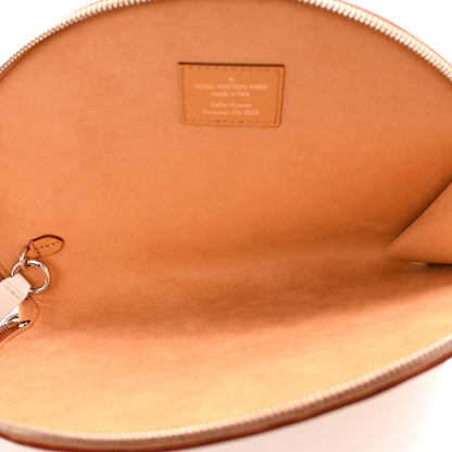 Louis Vuitton Calfskin Monogram Fortune Cookie Pouch Purple 7 of 9