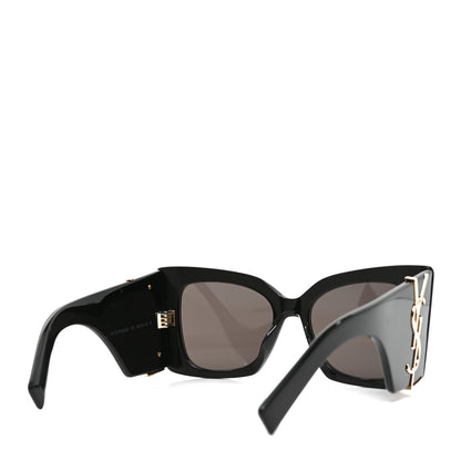 Saint Laurent Acetate Blaze Sunglasses SL M119 Black 4 of 8