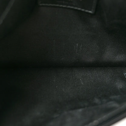 Saint Laurent Grain De Poudre Uptown Pouch Black 5 of 8