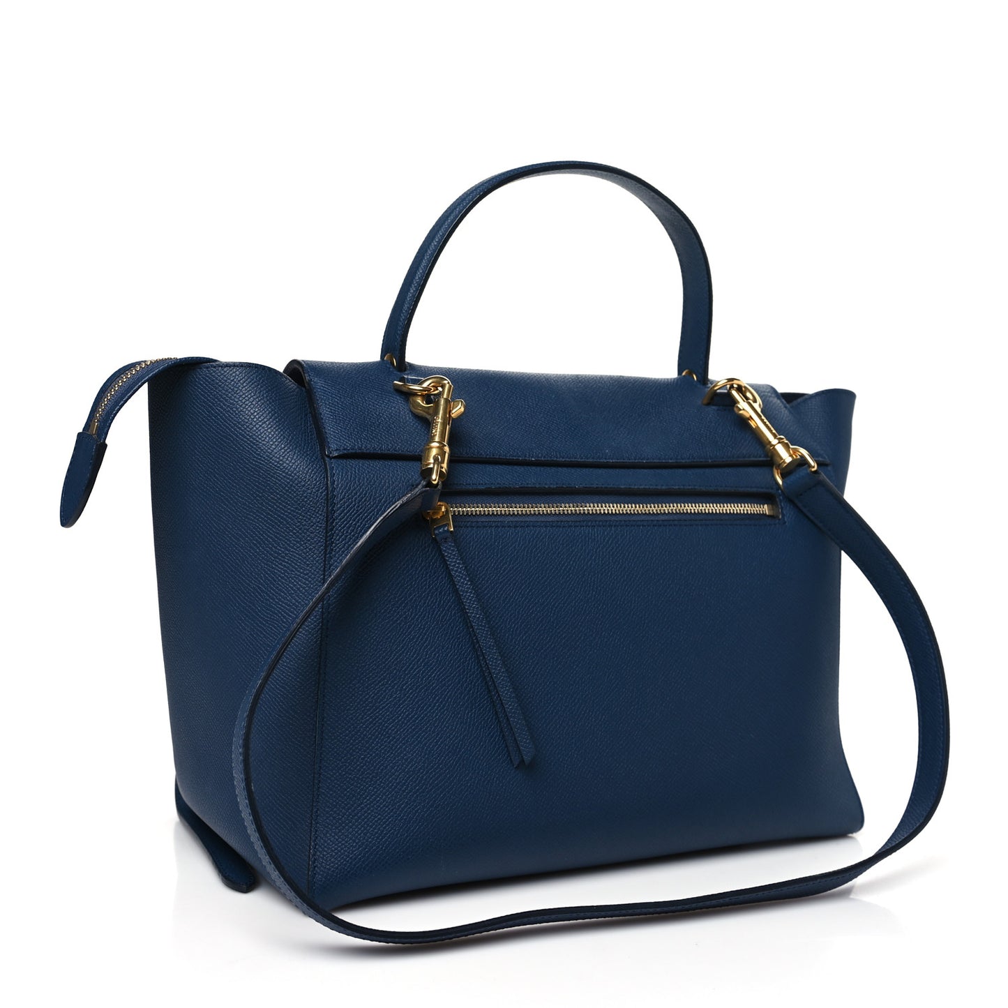 Grained Calfskin Mini Belt Bag Deepsea