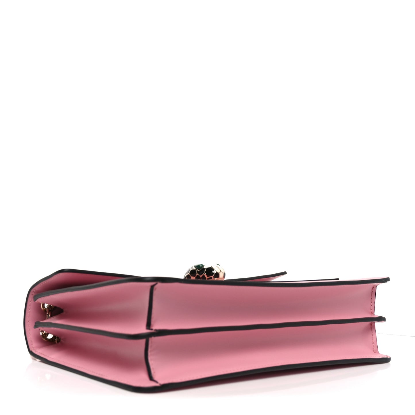 Calfskin Serpenti Forever Shoulder Bag Flamingo Topaz