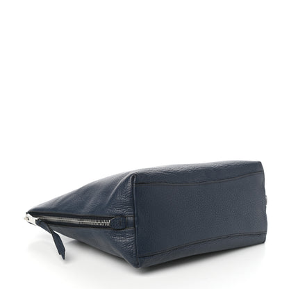 Prada Vitello Phenix Top Handle Bag Baltico 4 of 9