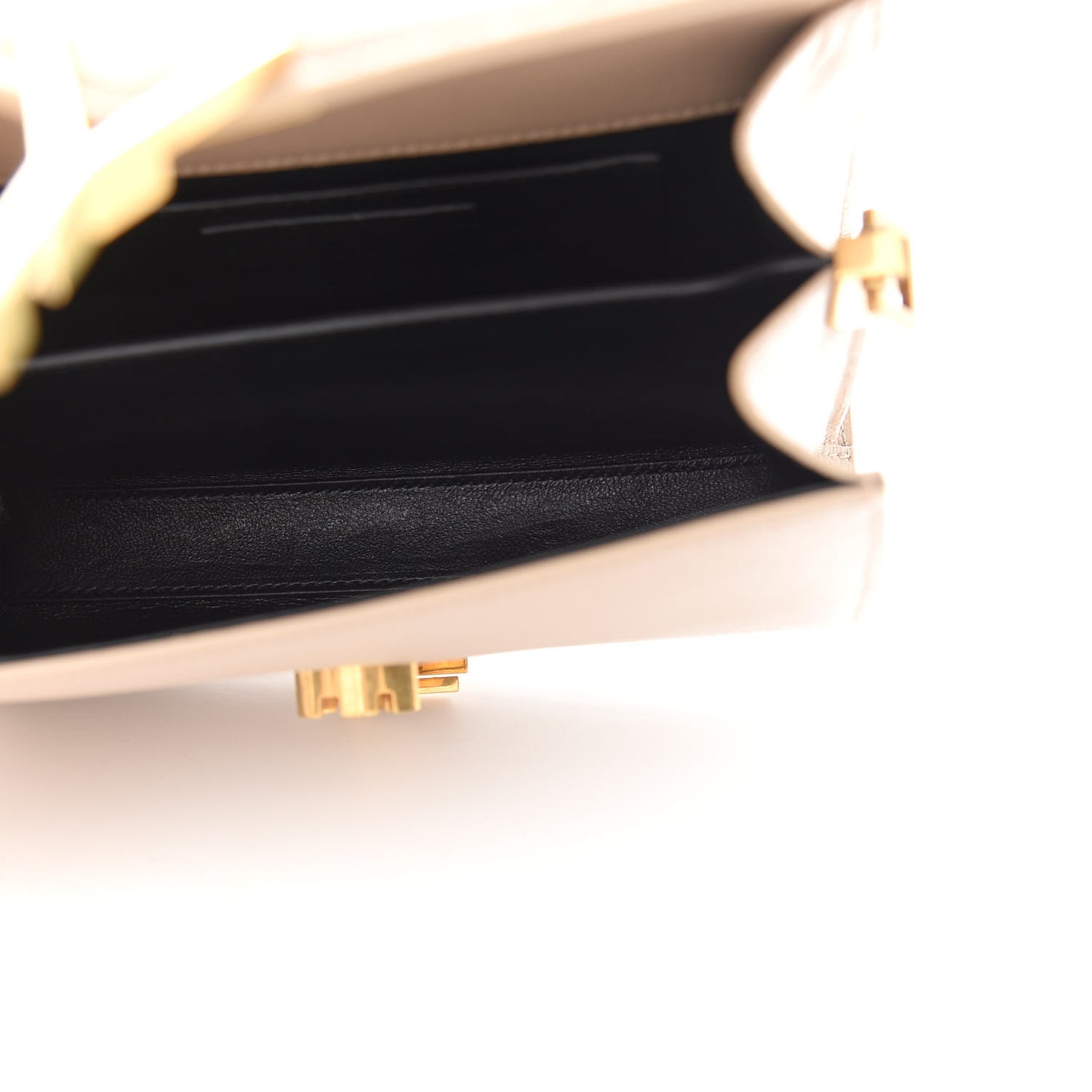 Grain de Poudre Mini Classic Monogram Cassandra Top Handle Beige