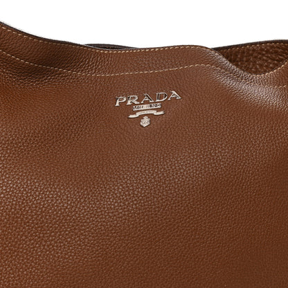 Prada Vitello Daino Hobo Nocciolo 6 of 16