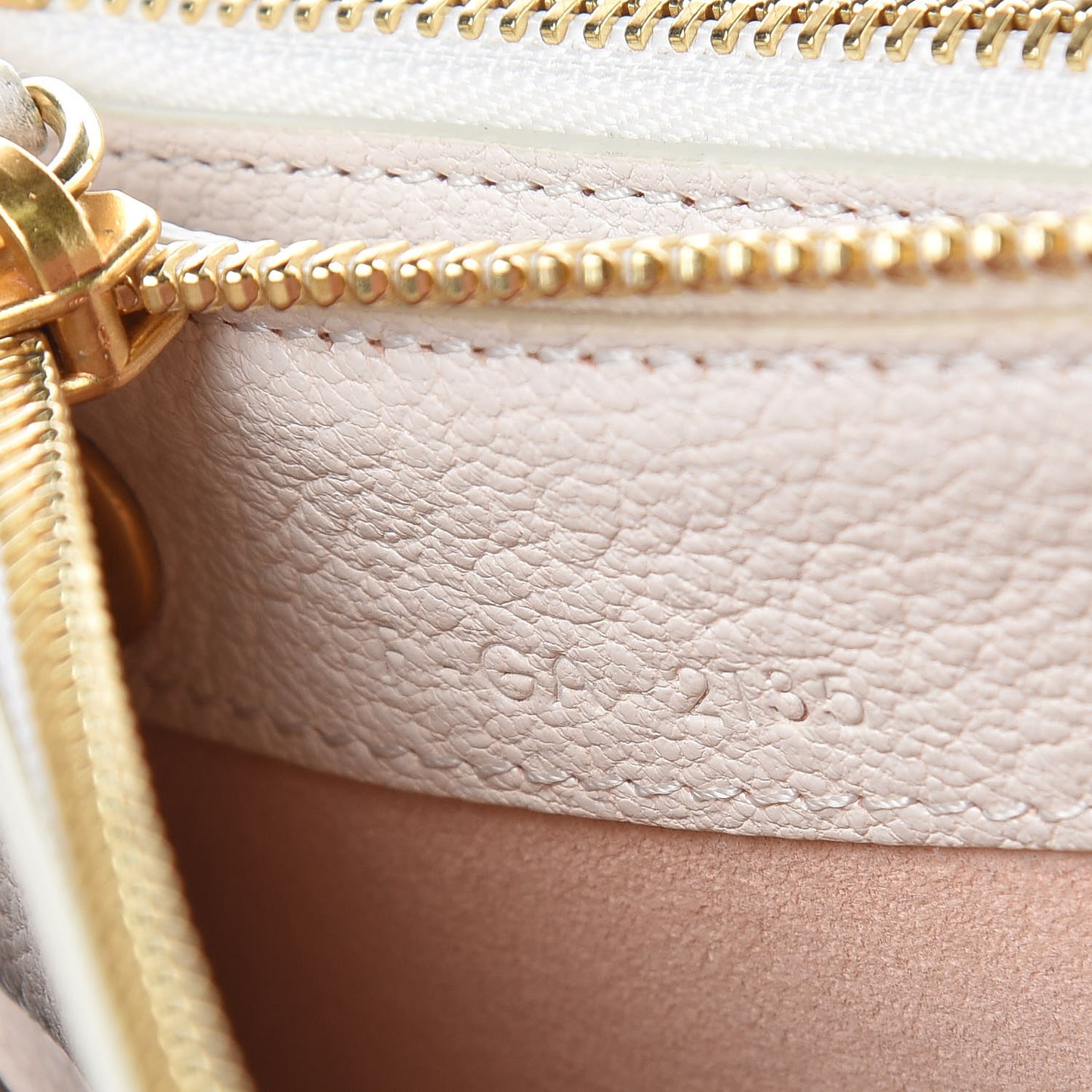 Goatskin Large Trio Crossbody Bag White