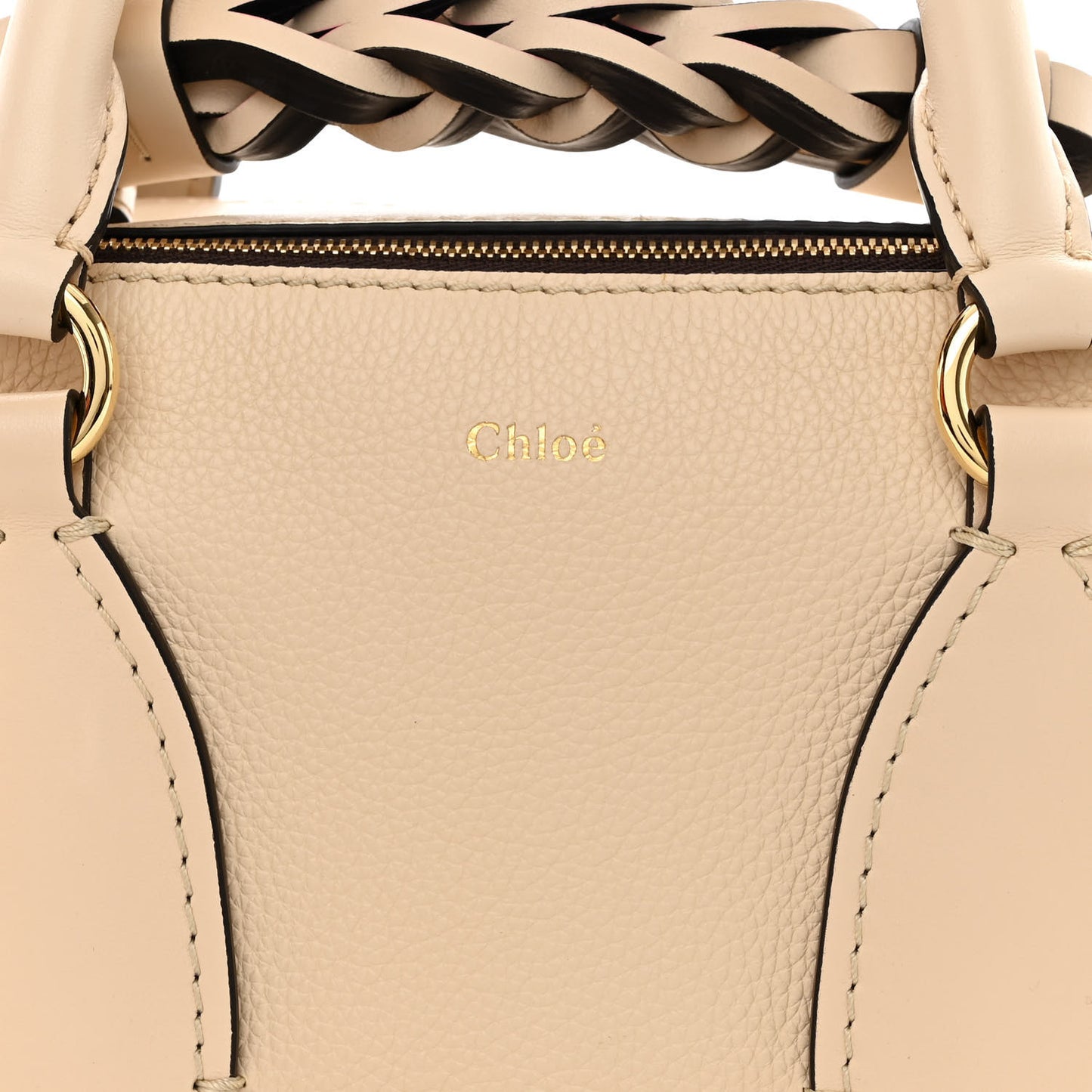 Calfskin Small Daria Sweet Beige
