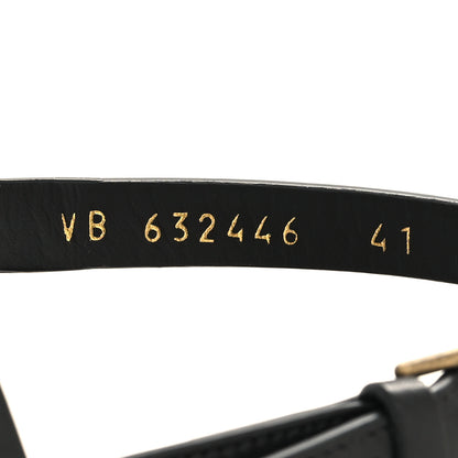 Saint Laurent Patent Calfskin Cassandra Monogram Sandals 41 Black 6 of 8