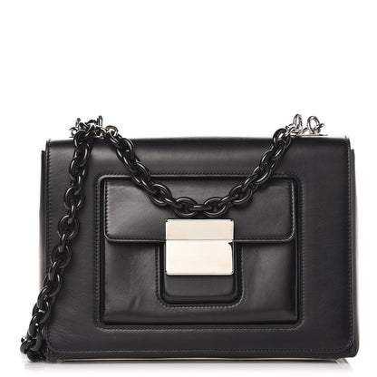 Balenciaga Calfskin Bal58 Shoulder Bag Black 1 of 13