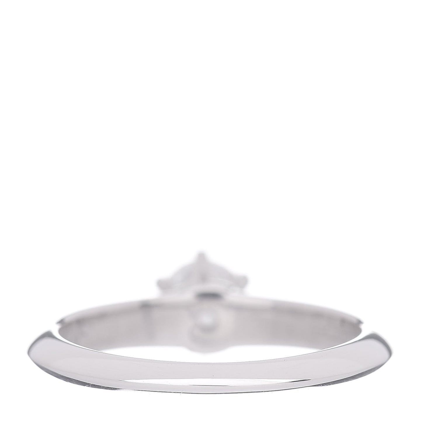 Platinum Diamond .41ct Solitaire Engagement Ring 48 4.5