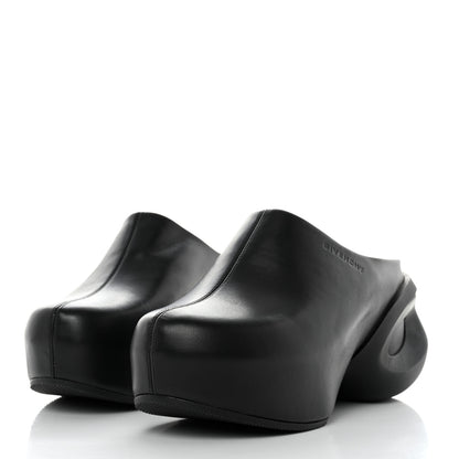 Givenchy Calfskin Clogs 36 Black 3 of 9