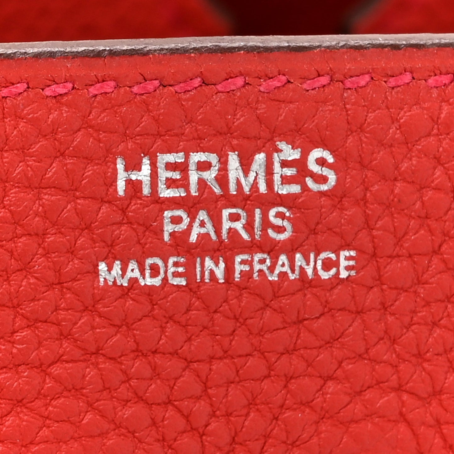 Togo Birkin 30 Rouge Tomate