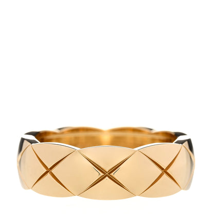 Chanel 18K Yellow Gold Small Coco Crush Ring 57 8 1 of 7