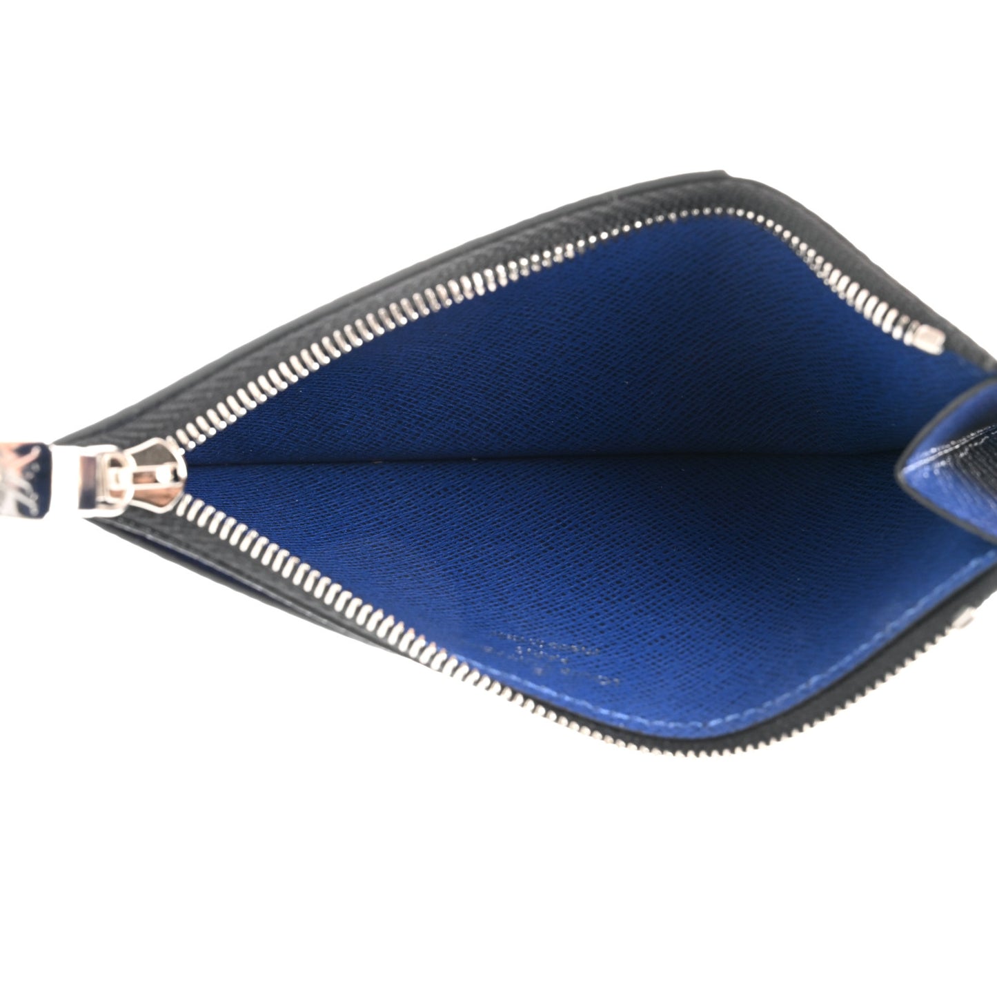 Monogram Taiga Coin Card Holder Cobalt