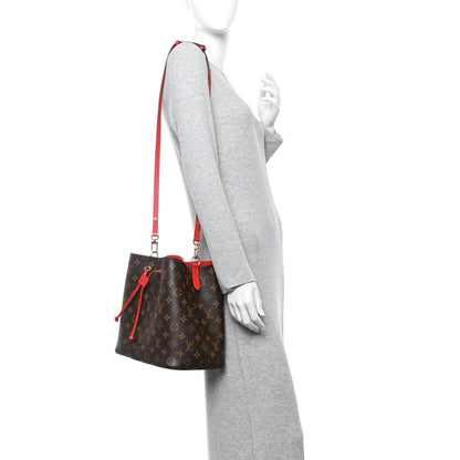 Louis Vuitton Monogram Neonoe MM Coquelicot 2 of 13