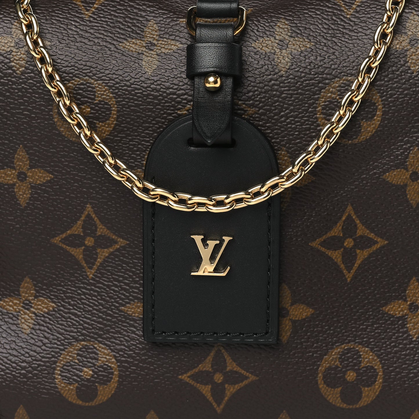 Monogram Petite Malle Souple Black