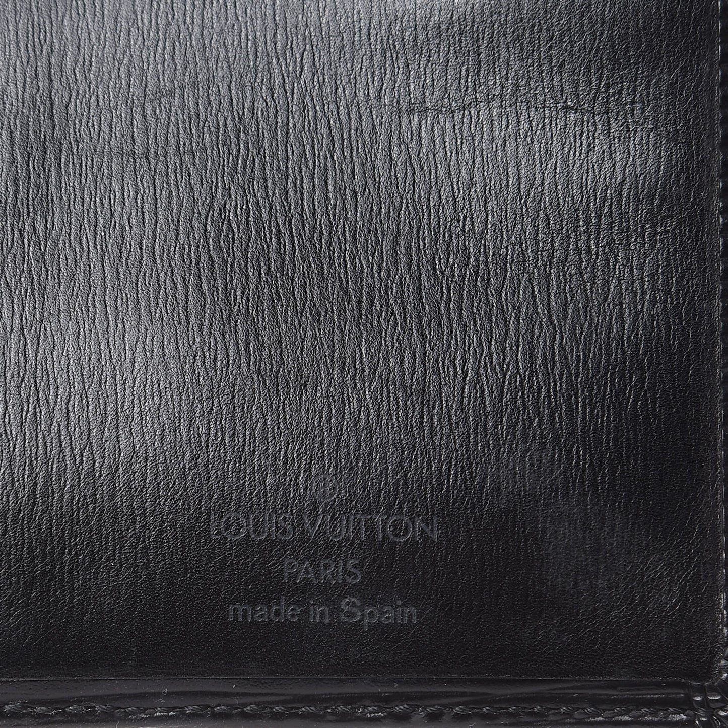 Epi Checkbook Organizer Wallet Black