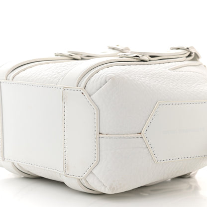 Alexander Wang Pebbled Calfskin Mini Emile White 11 of 13