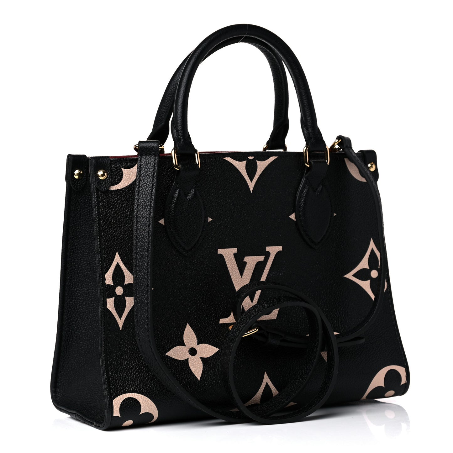 Empreinte Monogram Giant Onthego PM Black Beige