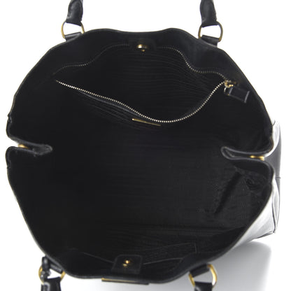 Prada Saffiano Lux Large Tote Black 5 of 12