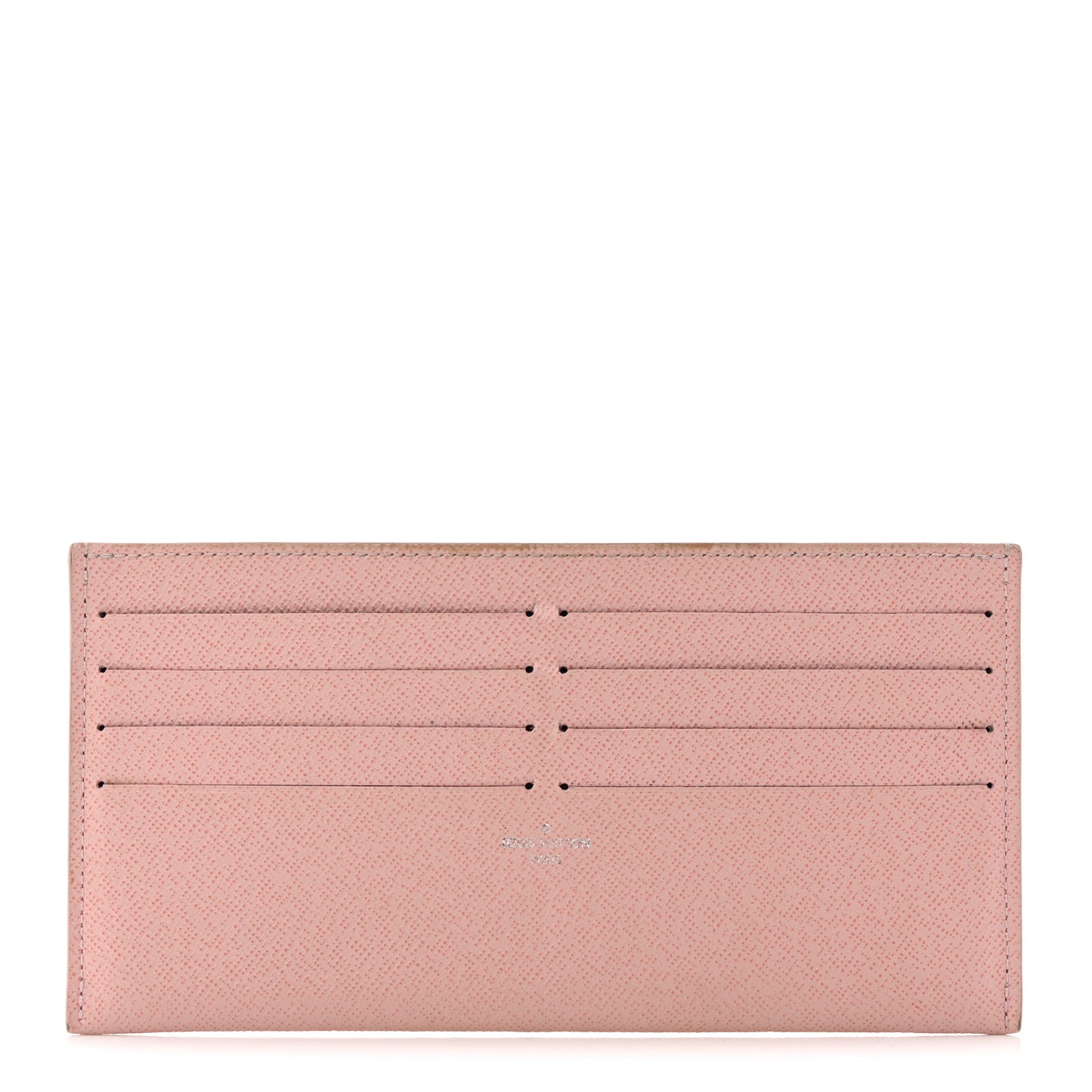 Calfskin Felicie Card Holder Insert Rose Ballerine