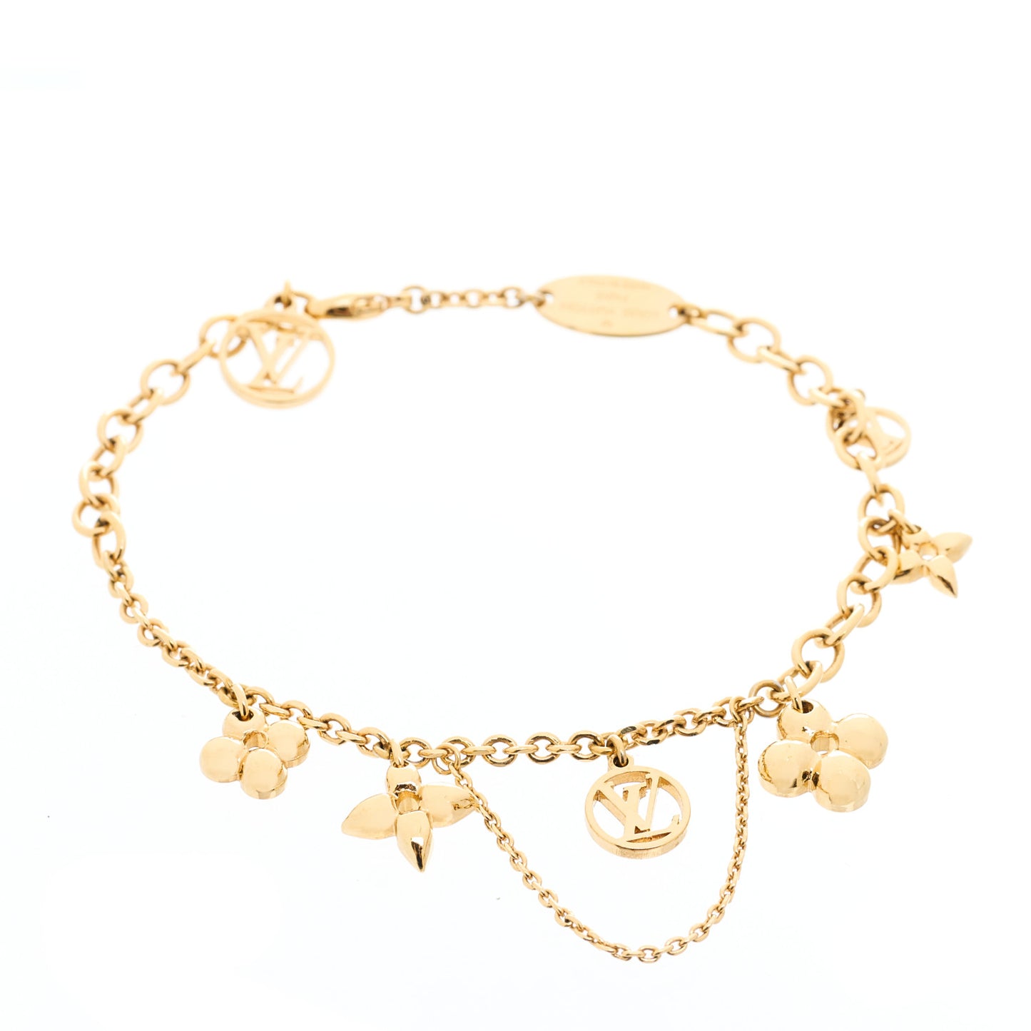 Metal Monogram Blooming Supple Bracelet