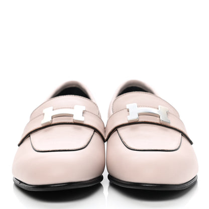 Hermes Calfskin Womens Paris Loafers 36 Rose Petale 2 of 9