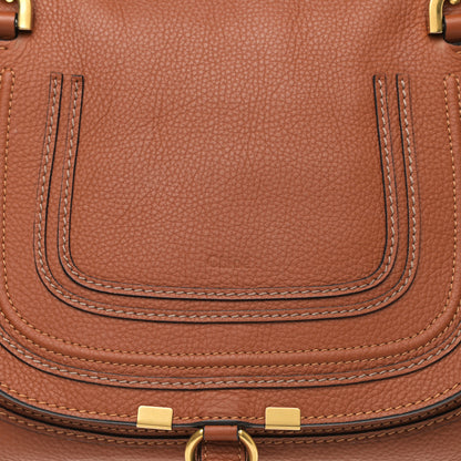 Chloe Calfskin Medium Marcie Satchel Tan 8 of 11