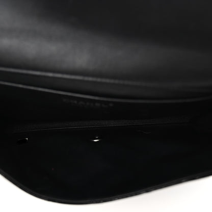 Chanel Patent Quilted Clutch with Chain Flap Black 5 of 10