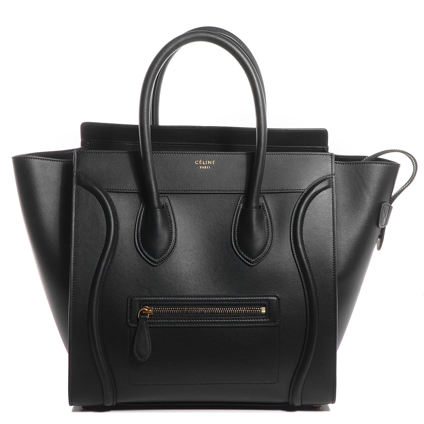 Smooth Calfskin Mini Luggage Black