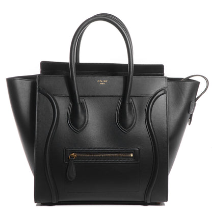 Celine Smooth Calfskin Mini Luggage Black 1 of 9