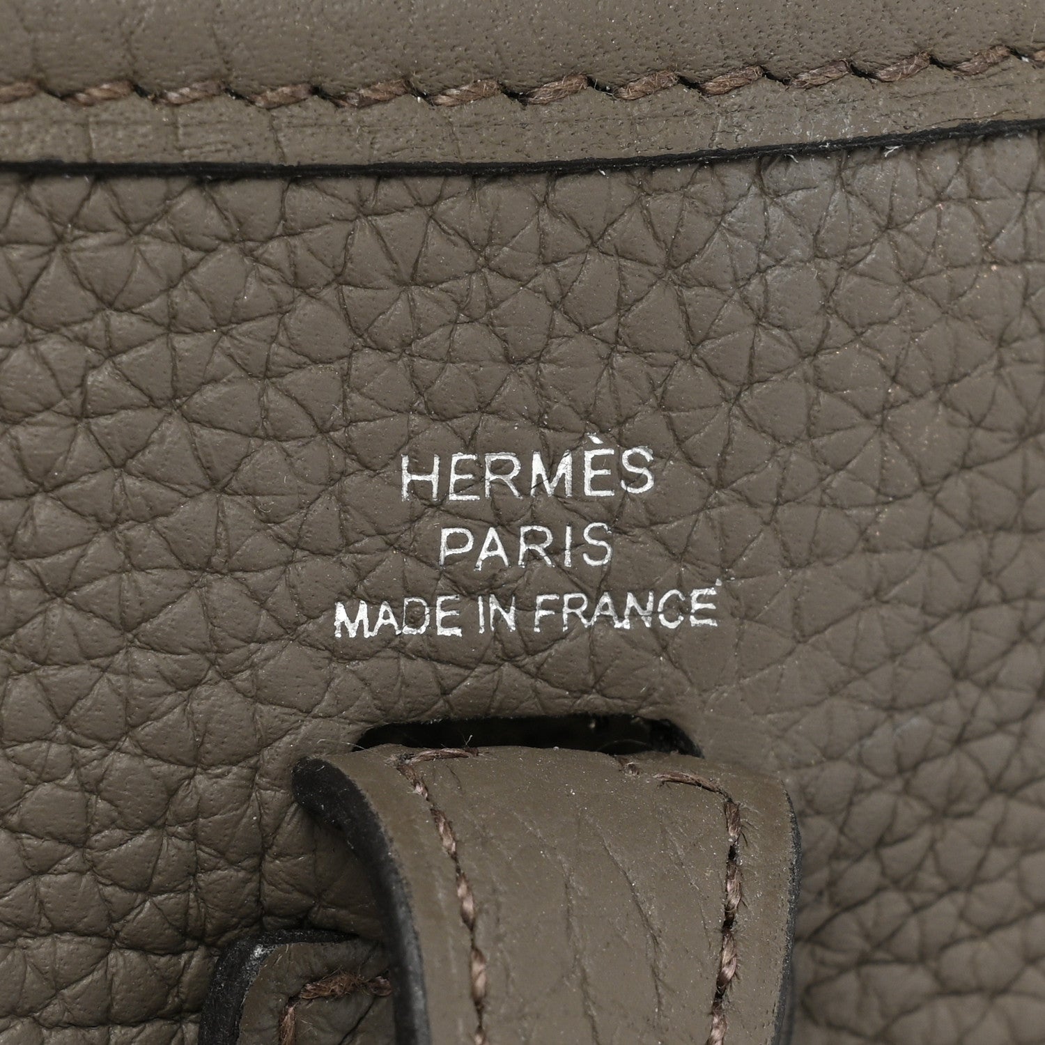 Hermes Taurillon Clemence Evelyne TPM Etain 6 of 14
