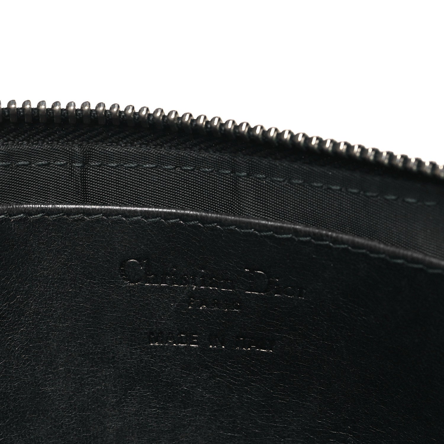 Christian Dior Patent Cannage Lady Dior Pochette Black 6 of 11