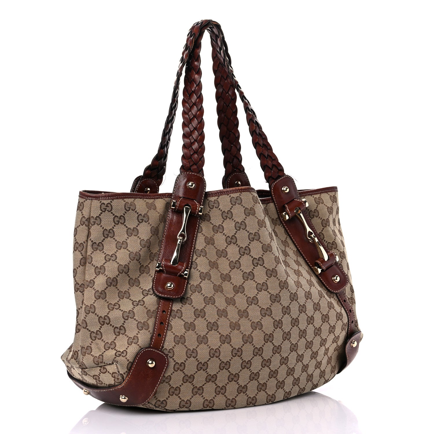 Gucci Monogram Medium Pelham Shoulder Bag Brown 3 of 26