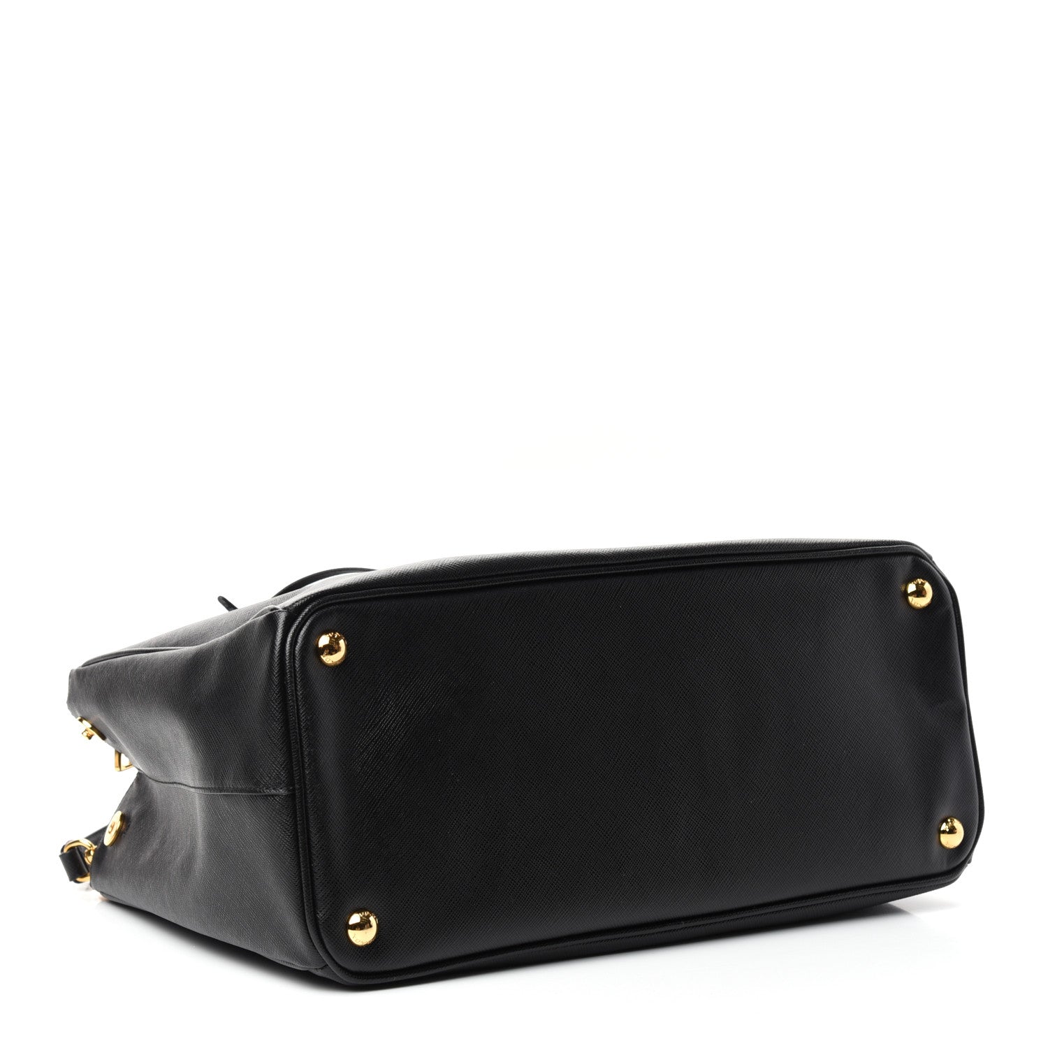 Prada Saffiano Medium Galleria Double Zip Tote Black 4 of 10