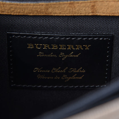 Burberry Derby Calfskin House Check Small Macken Crossbody Bag Pale Orchid 6 of 10