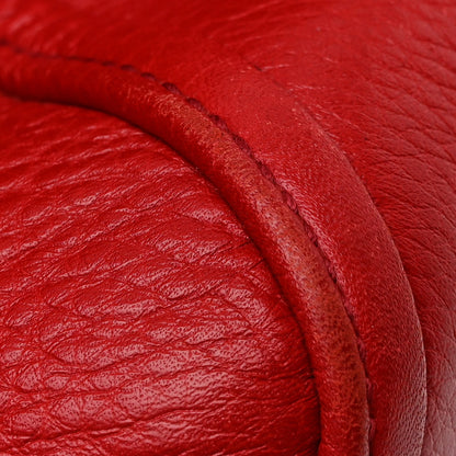 Gucci Pebbled Calfskin Medium Soho Shoulder Bag Tabasco Red 12 of 14