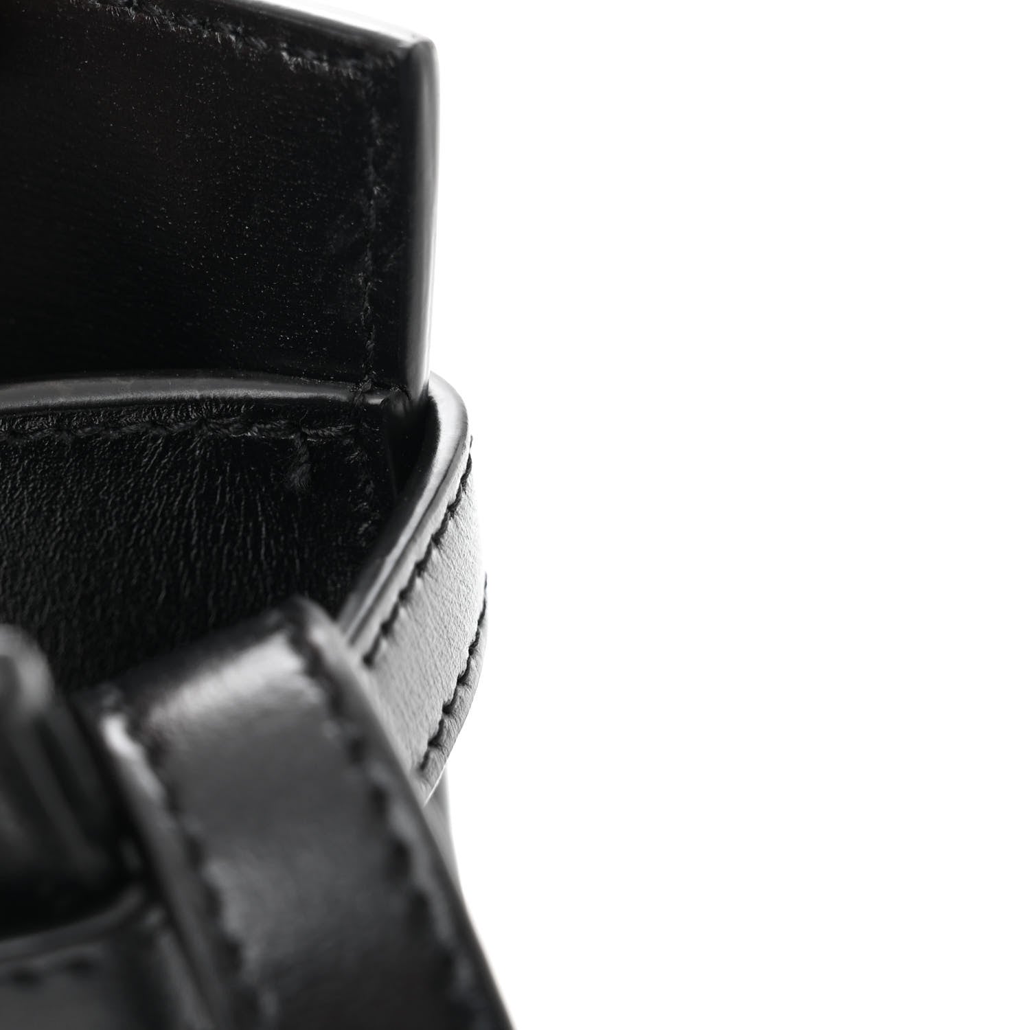 Saint Laurent Smooth Calfskin Manhattan Nano Shopper Tote Black 12 of 14