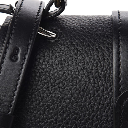 Chloe Shiny Grained Calfskin Small Aby Day Shoulder Bag Black 7 of 10