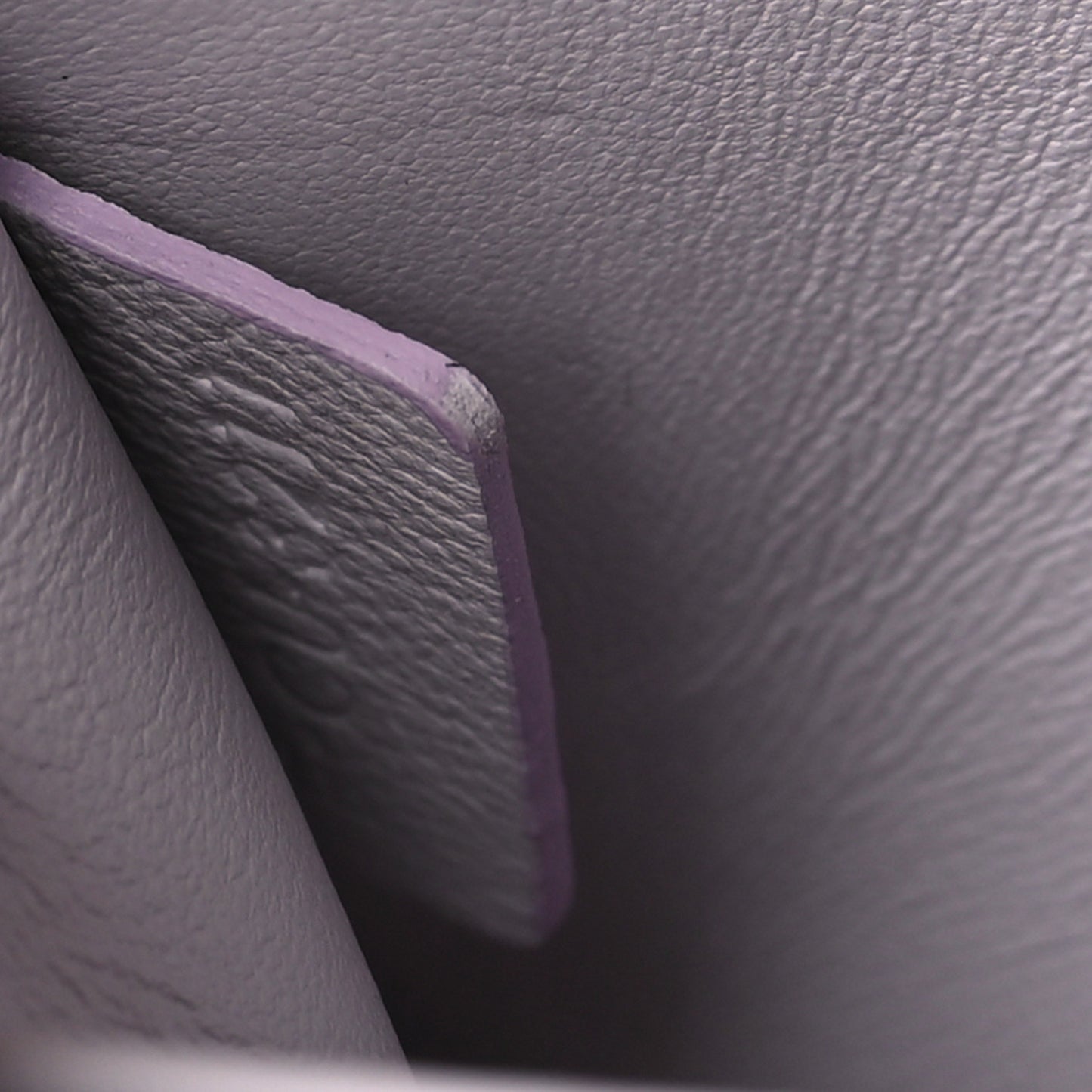 Shiny Calfskin Triomphe Shoulder Bag Light Lilac