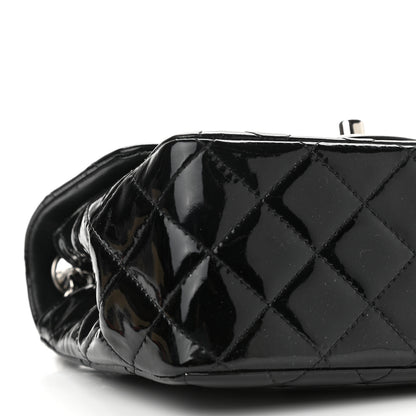 Chanel Patent Calfskin Quilted Mini Square Flap Black 9 of 10