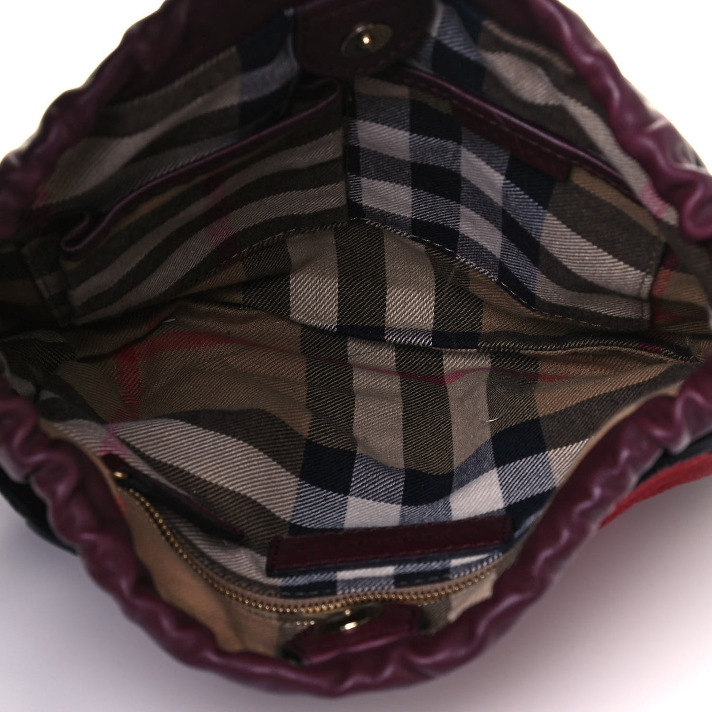 Calfskin Little Crush Deep Claret