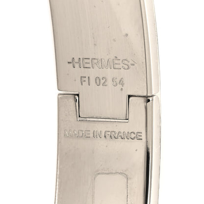 Hermes Enamel Narrow Print Brides de Gala Love Clic Clac H Bracelet GM Confettis 4 of 5
