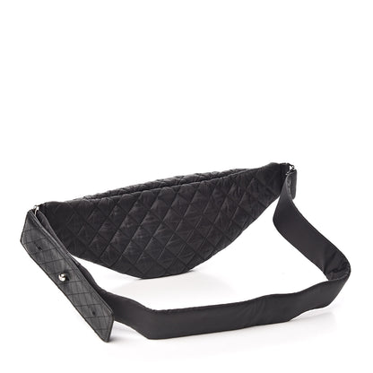 Chanel Nylon Quilted Waist Bag Black 3 of 10