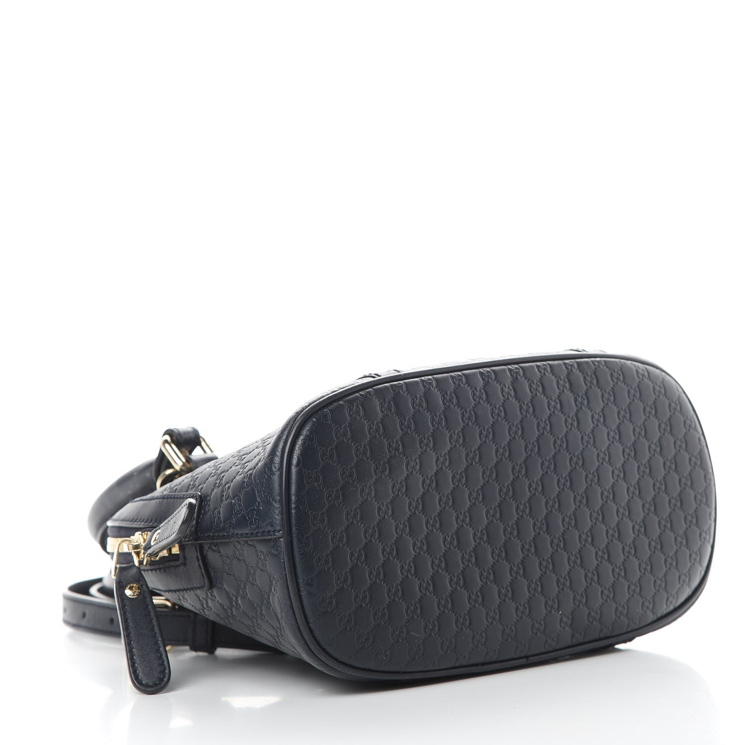 Gucci Soft Microguccissima Mini Dome Bag Blue 4 of 16