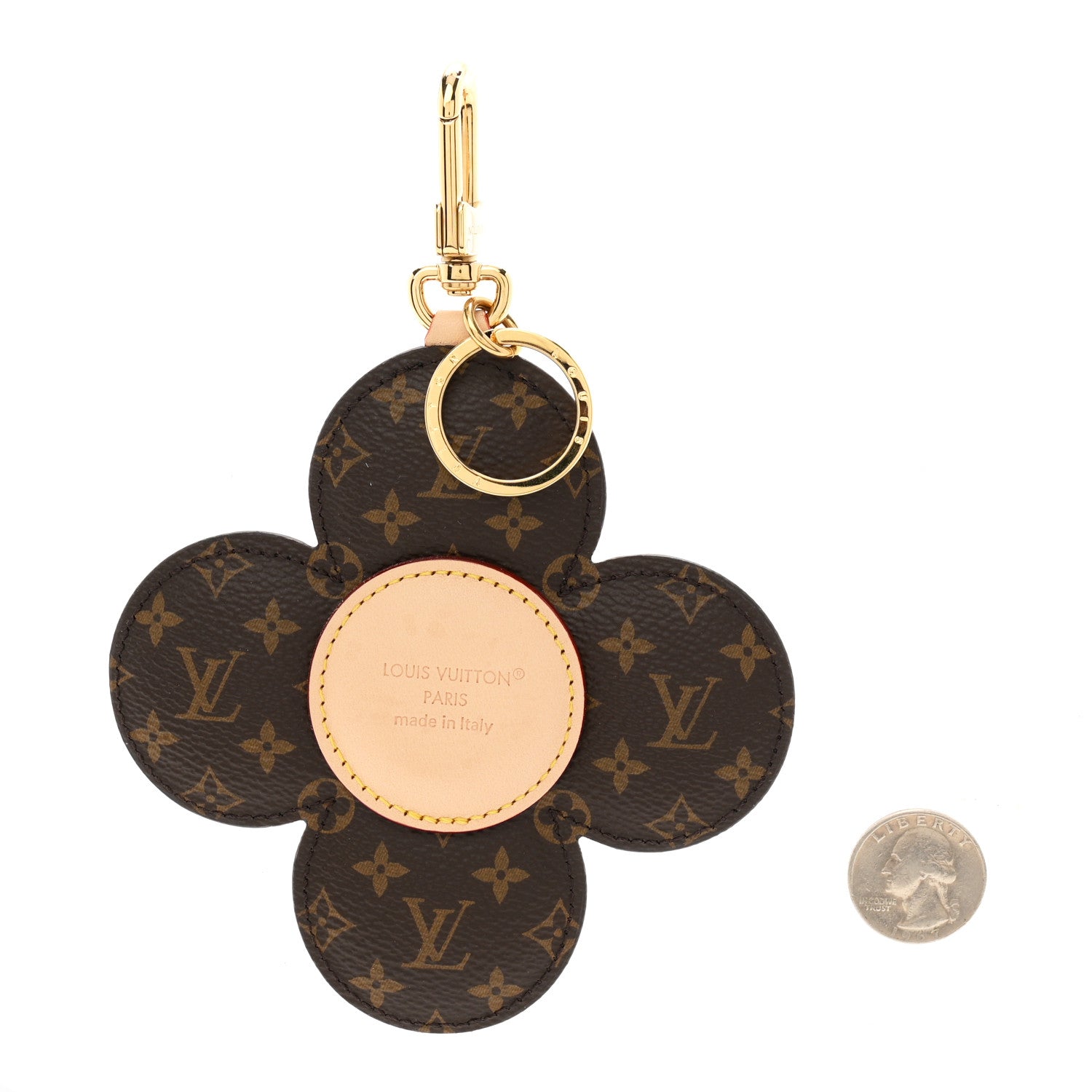 Louis Vuitton Monogram Vivienne Bag Charm Key Holder 2 of 4