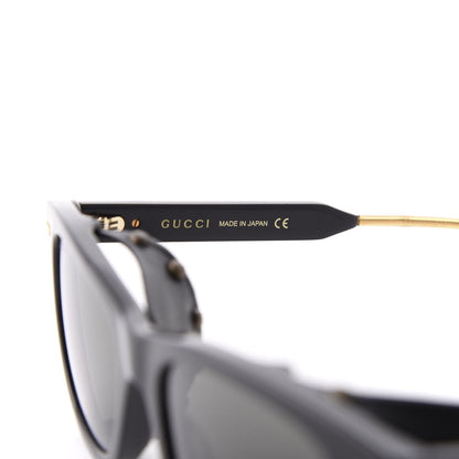 Gucci Acetate Square Frame Sunglasses GG0671S Black 5 of 10